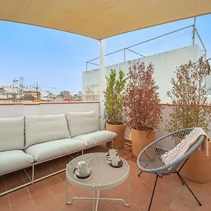 ático En El Centro De 4-c Apartamento